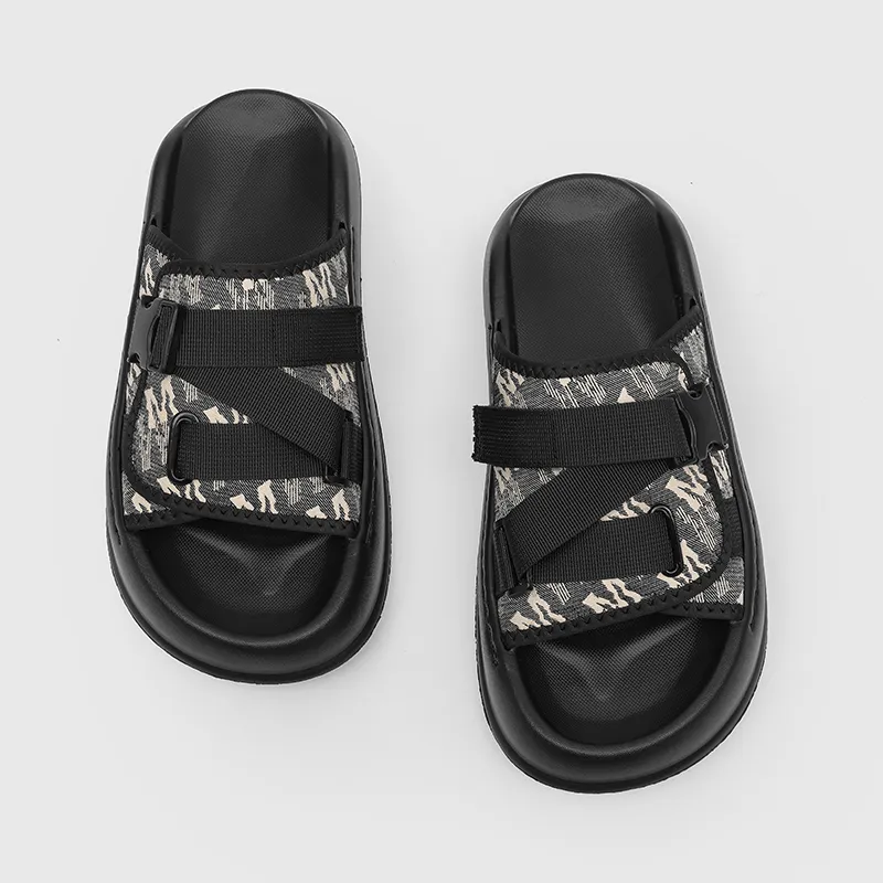 SOBB Abrasion Resistant Cushioning Slide Slippers Men's-4