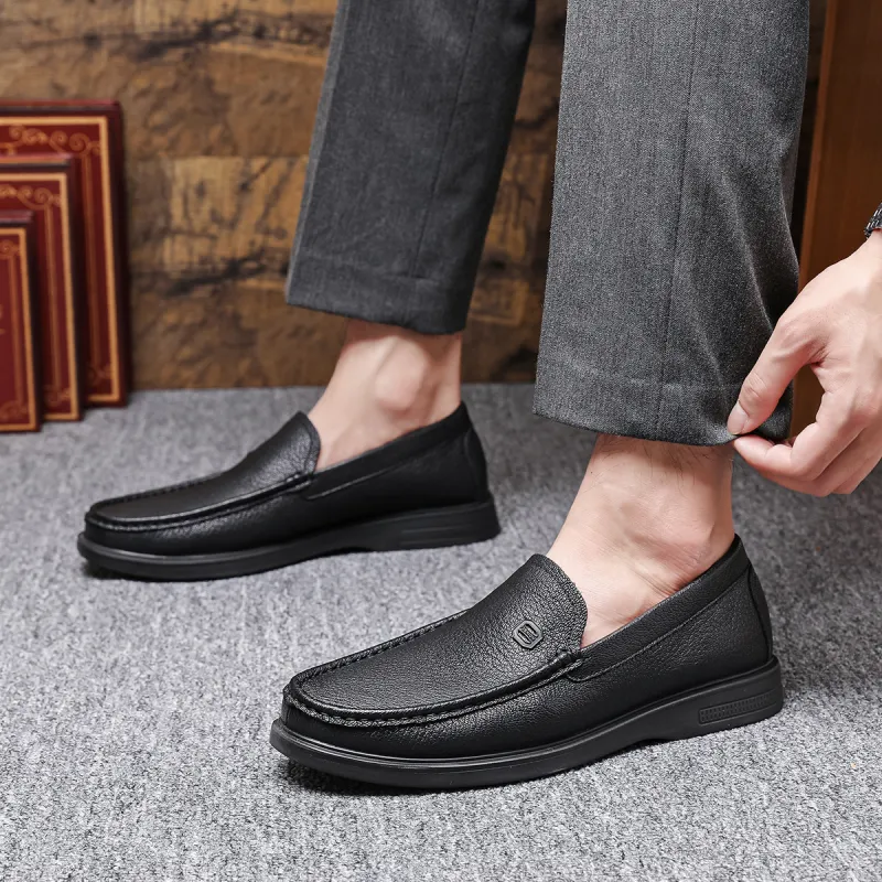 SOBB Dress Shoes Men Low Top Black, Brown-7