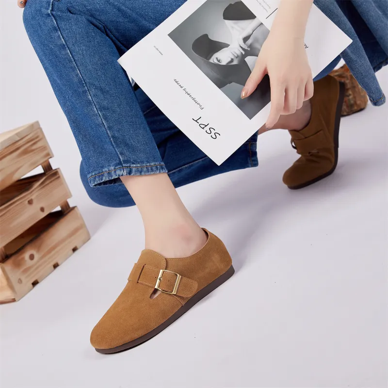 SOBB Casual Single Shoes Women's Camel-6