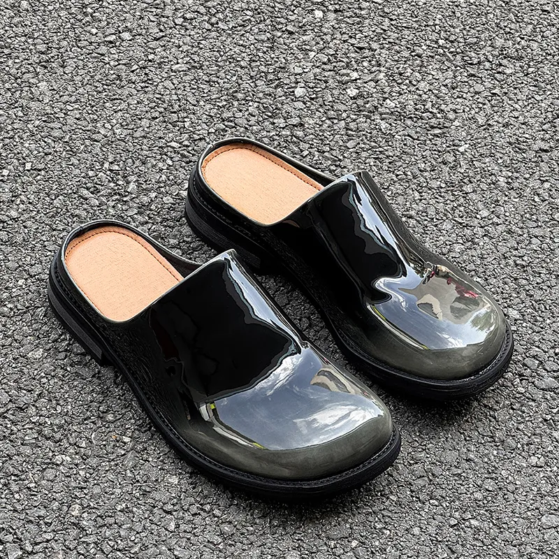 SOBB Abrasion Resistant Slip Resistant Closed Toe Slippers Men's-25