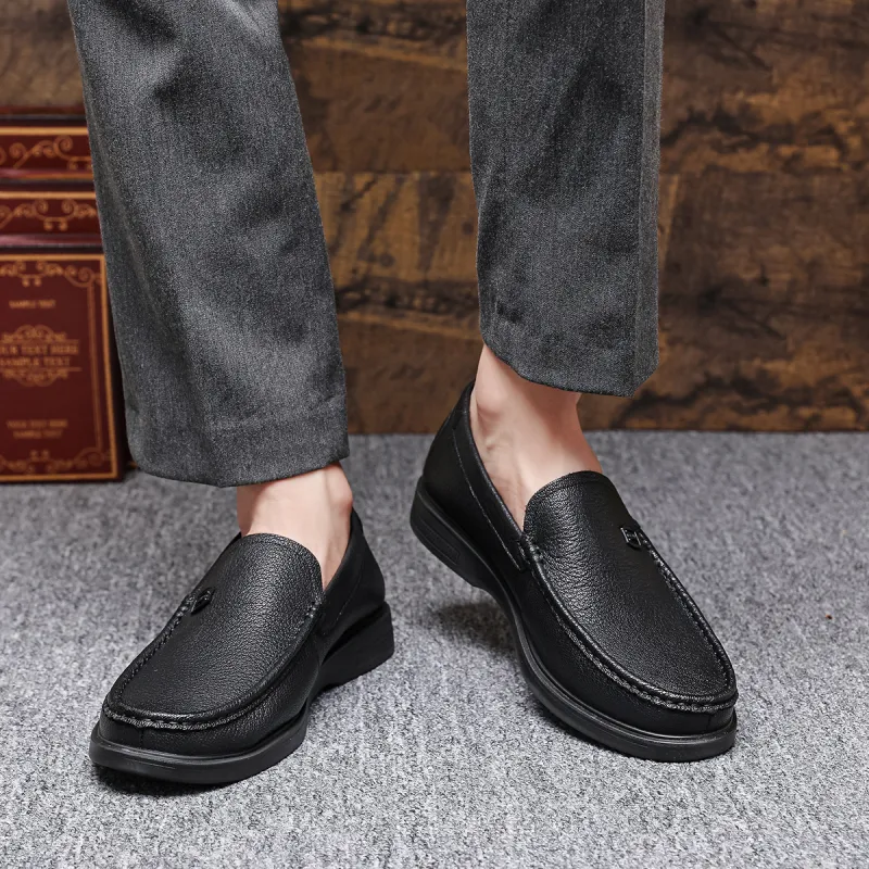 SOBB Dress Shoes Men Low Top Black, Brown-9