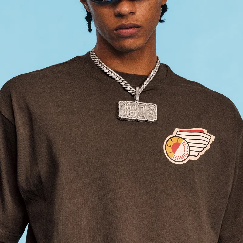 Jeff Hamilton X 1807 Jeff Hamilton Collaboration T Shirts Unisex Coffee-6