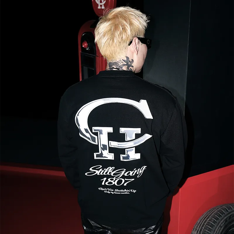 1807 x Couple Hunnid Long Sleeved T Shirts Unisex-2
