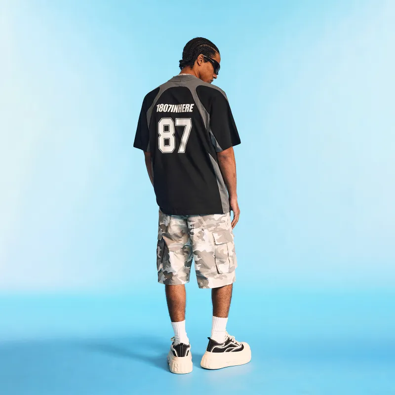 1807 T-Shirts Unisex Black Gray Color-5