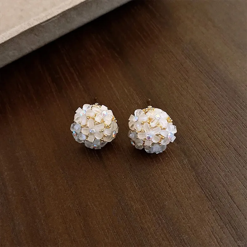 CHIMERA Copper Alloy Stud Earrings Women's-4