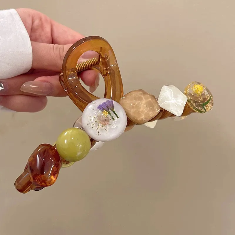 CHIMERA Acrylic Hair Clips Women's-4