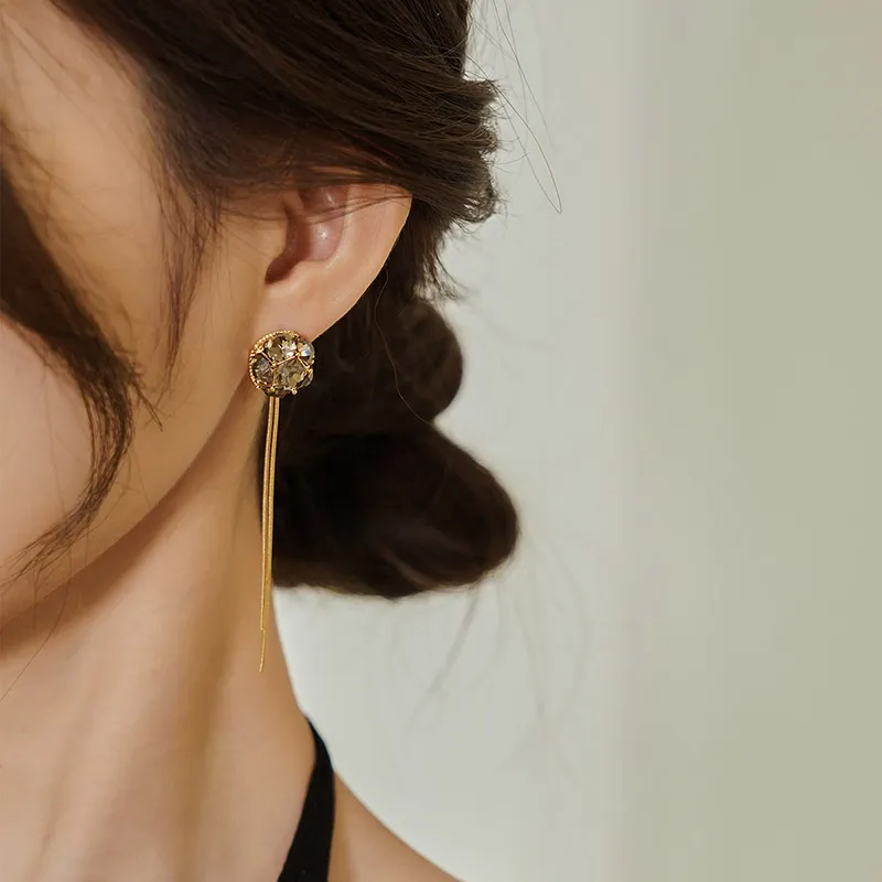 CHIMERA Alloy Electroplated Earrings Women's-4