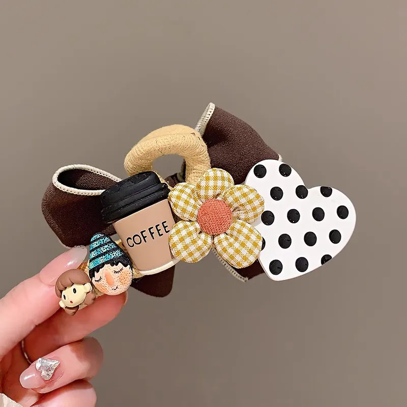CHIMERA Fabric Hair Clip Claw Clip Hair Accessory Headpiece Women's-1