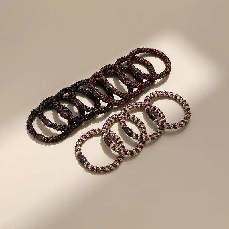 CHIMERA Fabric Rubber Band Hair Tie Headband Women's-13