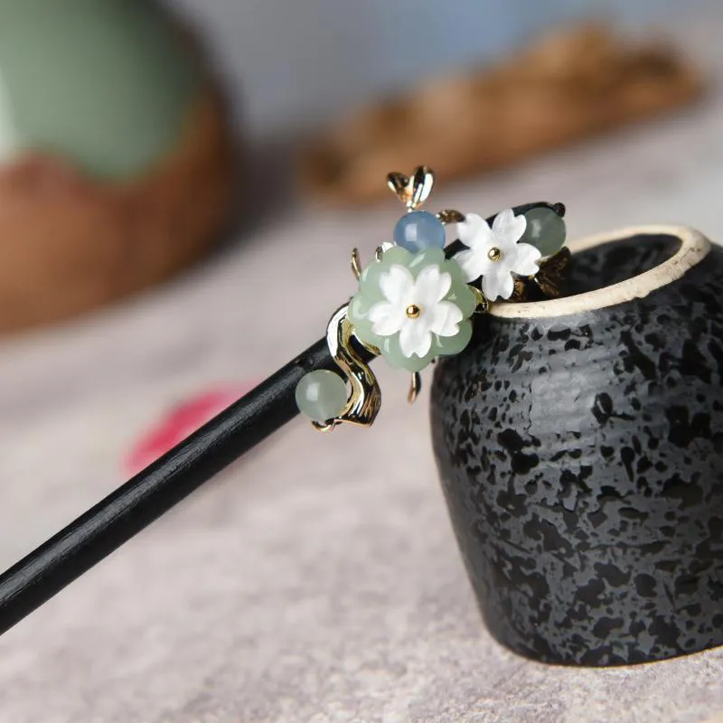 CHIMERA Wooden Hairpins Women's-4