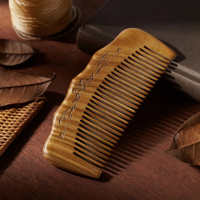 CHIMERA Sandalwood Wooden Comb With Close Teeth Accessories Unisex-2