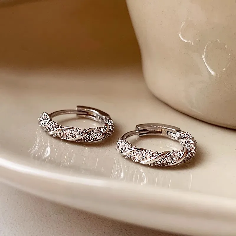 CHIMERA Copper Alloy Hoop Earrings Jewelry Accessories Women's-3