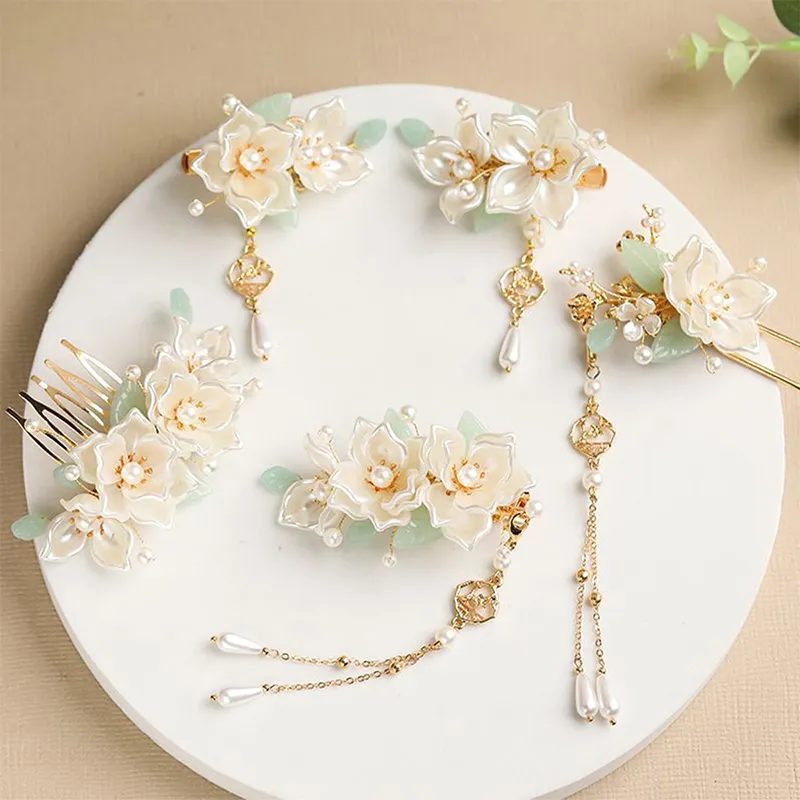 CHIMERA Alloy Hair Clip Hair Side Comb Headpiece Women's-5