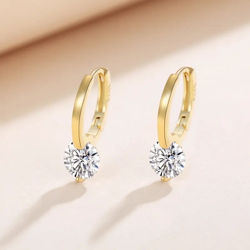 CHIMERA Synthetic Zirconia Earrings Women's-1