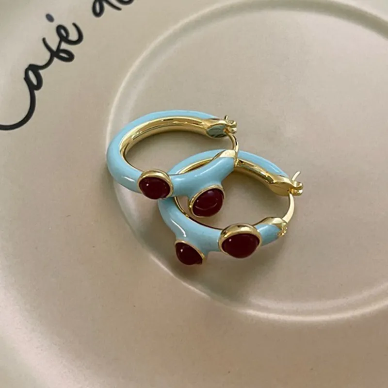 CHIMERA Copper Plating Earrings Women's-4