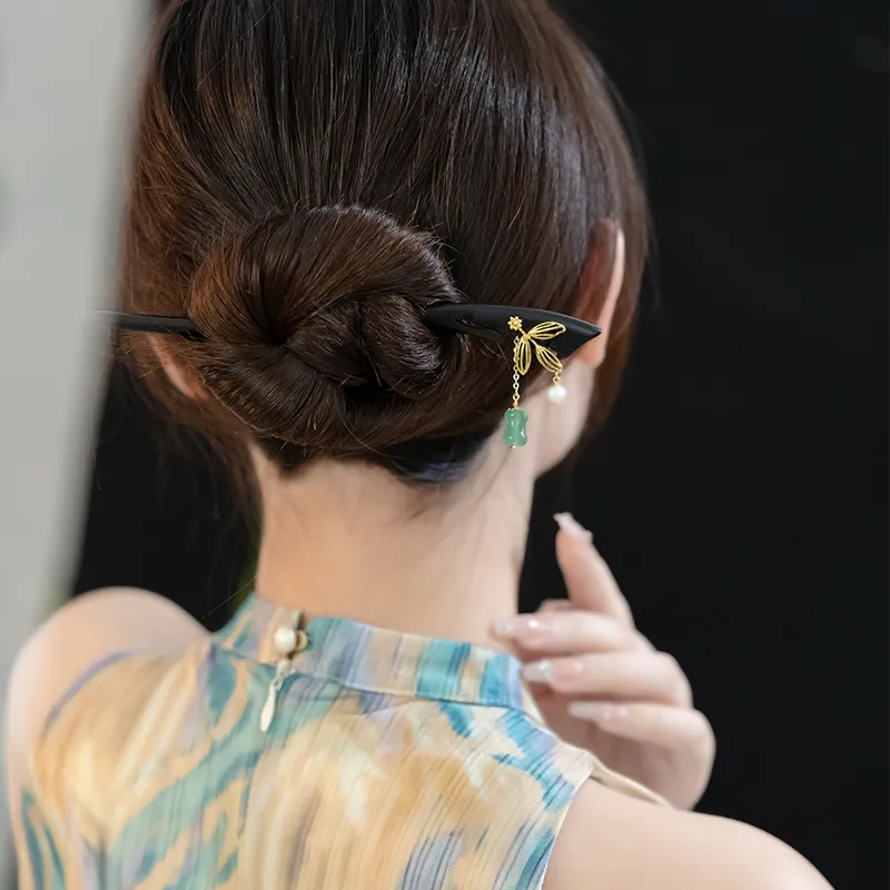 CHIMERA Wooden Hairpins Women's-4