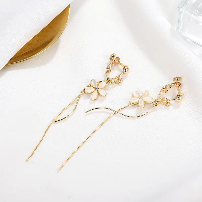 CHIMERA Alloy Clip On Earrings Women's-2