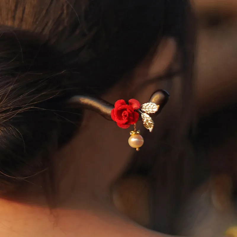 CHIMERA Peachwood Hairpin Headpiece Women's-1