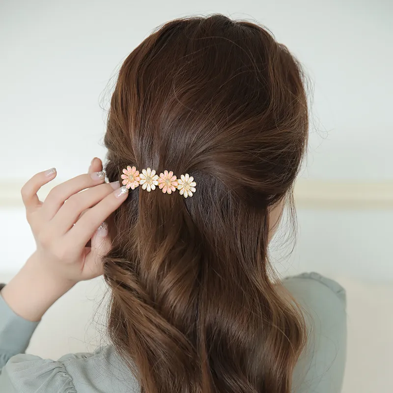 CHIMERA Alloy Electroplated Hair Clips Women's-3