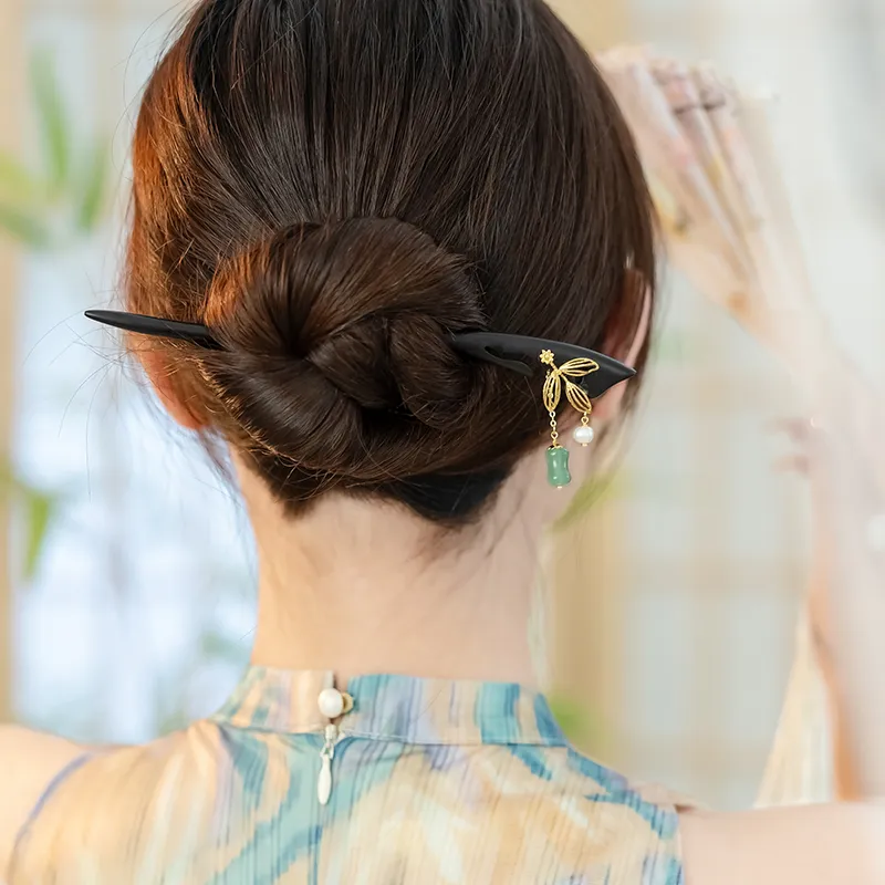 CHIMERA Wooden Hairpins Women's-1