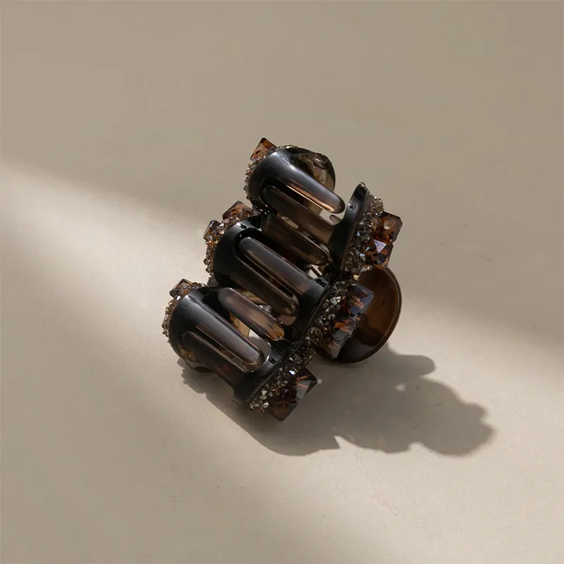 CHIMERA Acrylic Hair Clip Claw Clip Headpiece Women's-2