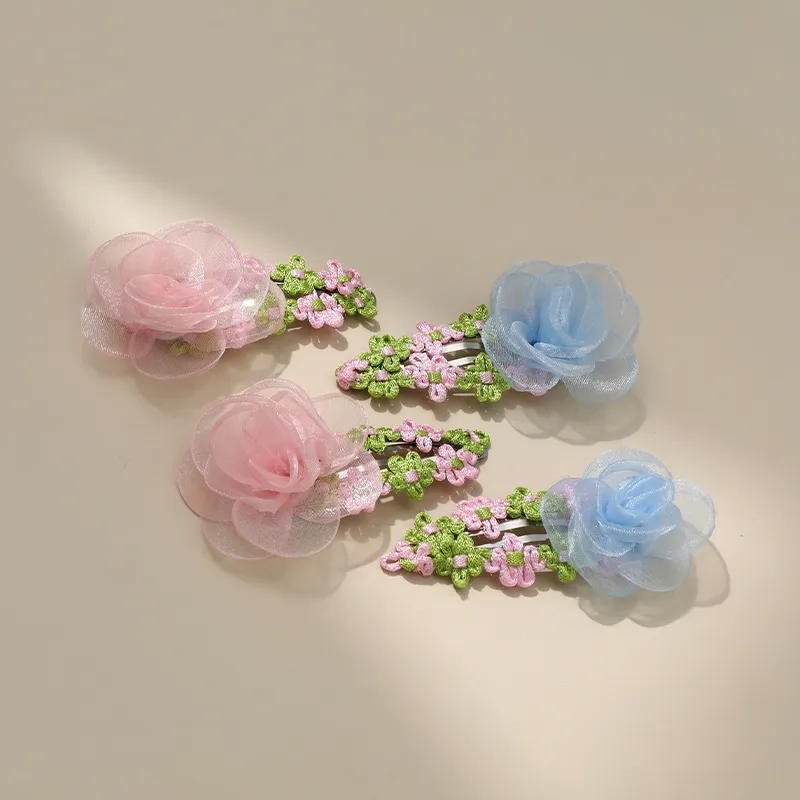 CHIMERA Fabric Hair Clips Women's-5