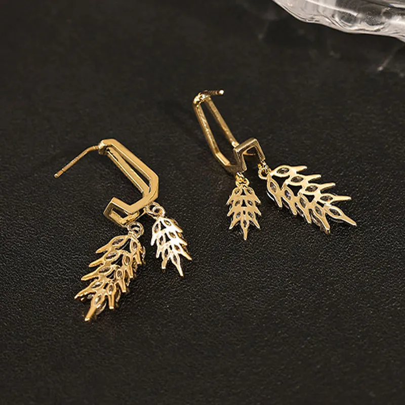 CHIMERA Alloy Electroplated Earrings Women's-2