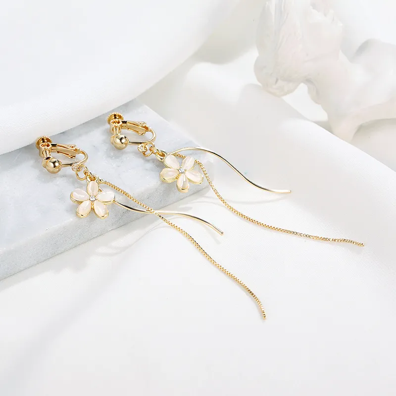 CHIMERA Alloy Clip On Earrings Women's-3