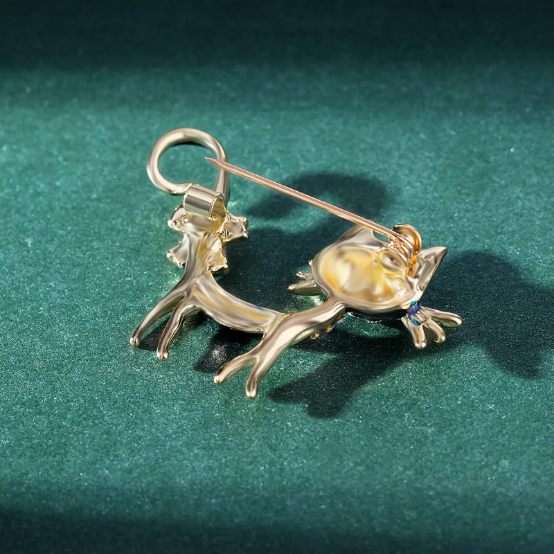 CHIMERA Alloy Electroplated Brooches Women's-5