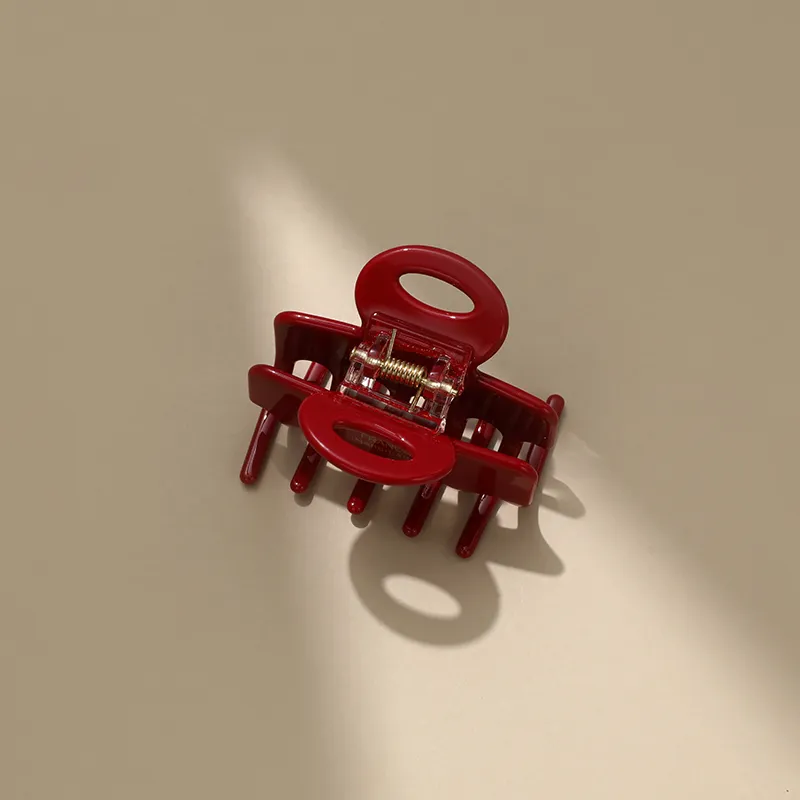 CHIMERA Acetate Plate Hair Clip Claw Clip Headpiece Women's-5