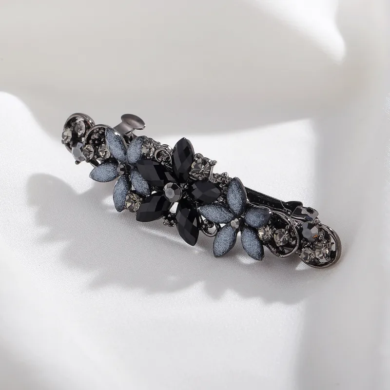 CHIMERA Artificial Crystal Hair Clips Women's-2