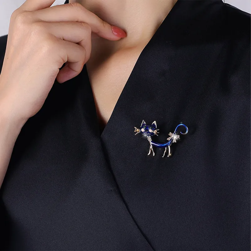 CHIMERA Alloy Electroplated Brooches Women's-2