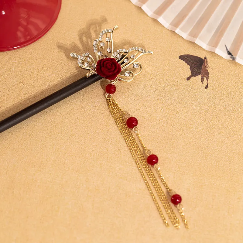 CHIMERA Peachwood Hairpin Headpiece Women's-5