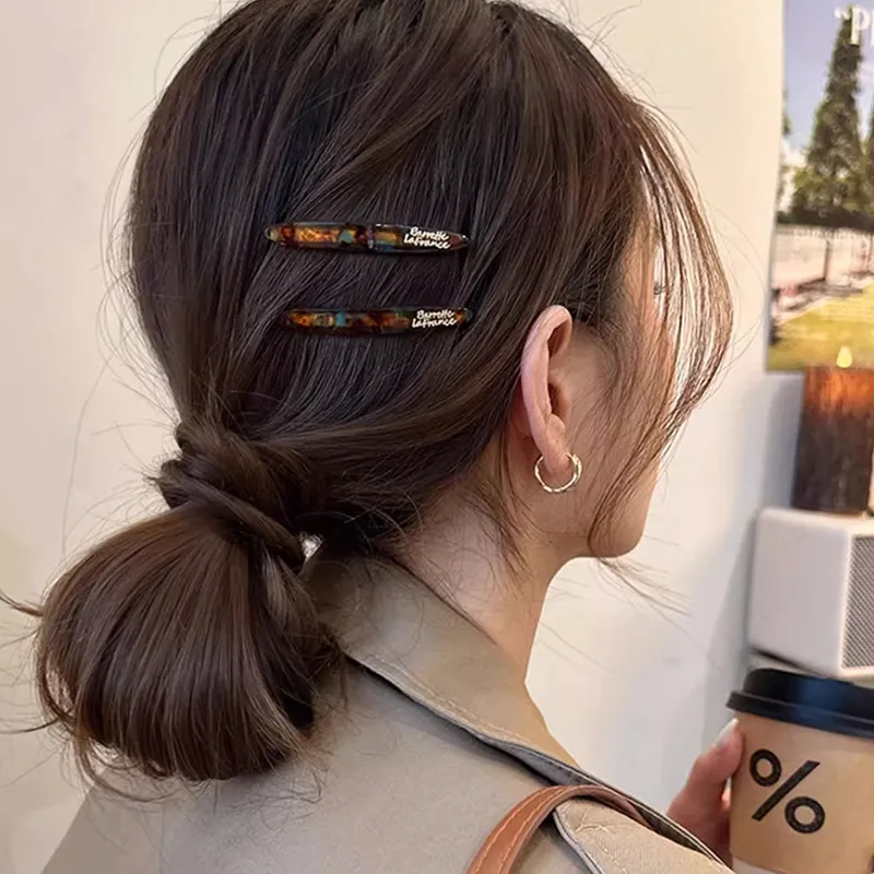 CHIMERA Acetate Plate Hair Clips Women's-3