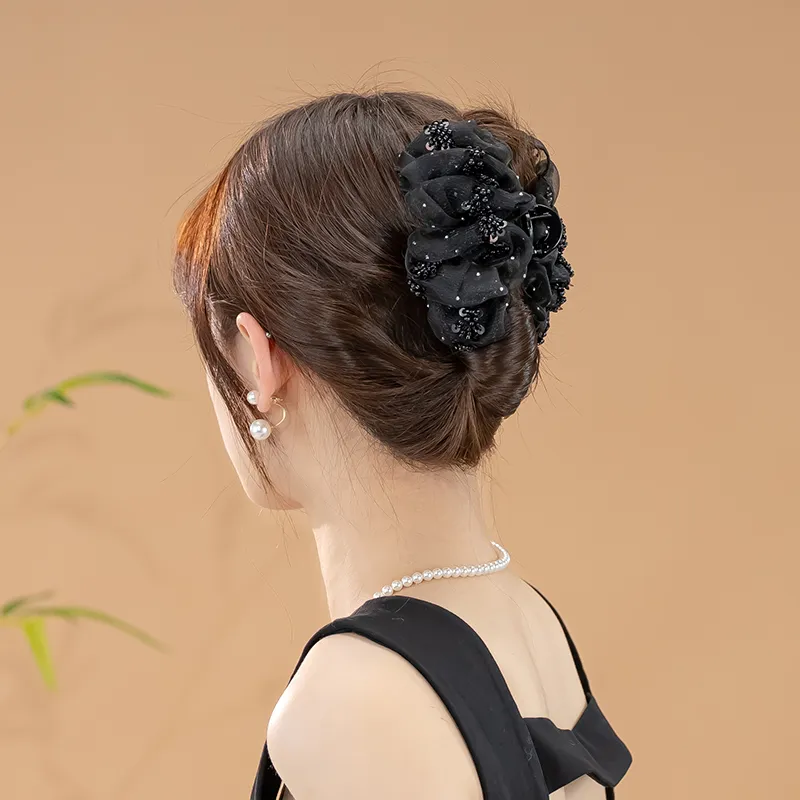 CHIMERA Fabric Hair Clips Women's-5