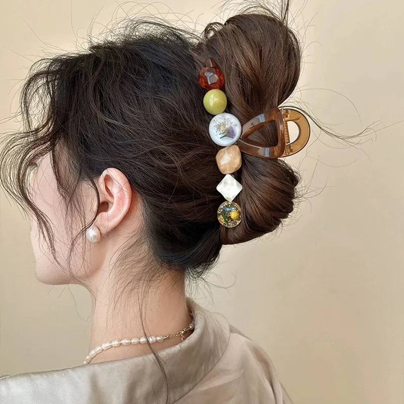 CHIMERA Acrylic Hair Clips Women's-2