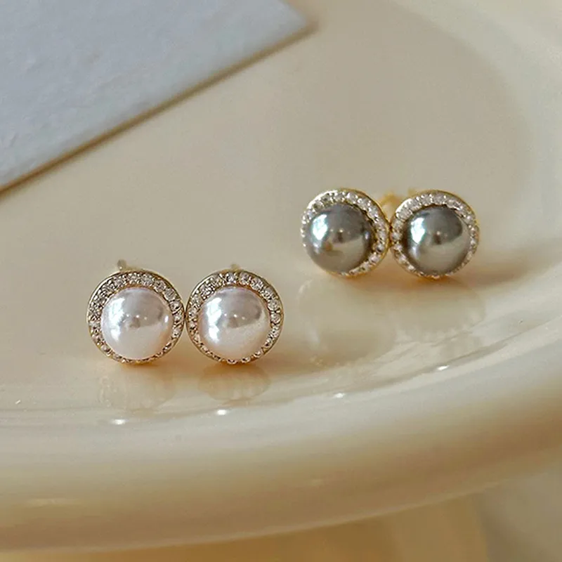 CHIMERA Alloy Stud Earrings Women's-3
