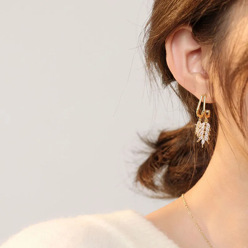 CHIMERA Alloy Electroplated Earrings Women's-4