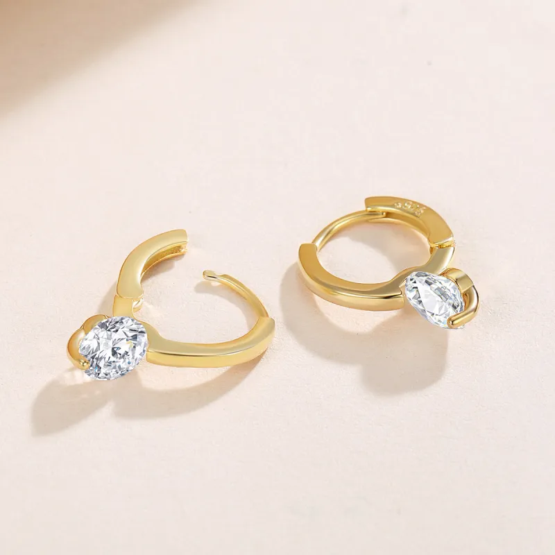 CHIMERA Synthetic Zirconia Earrings Women's-3
