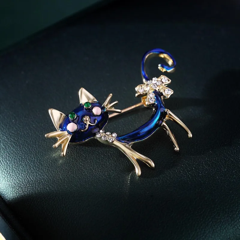 CHIMERA Alloy Electroplated Brooches Women's-3