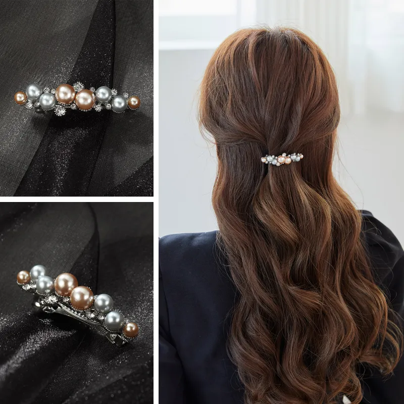 CHIMERA Alloy Hair Clip Hair Accessory Headpiece Women's-5