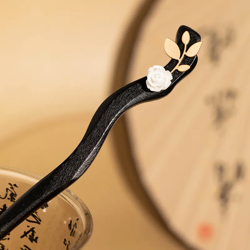 CHIMERA Wooden Hairpins Women's-3