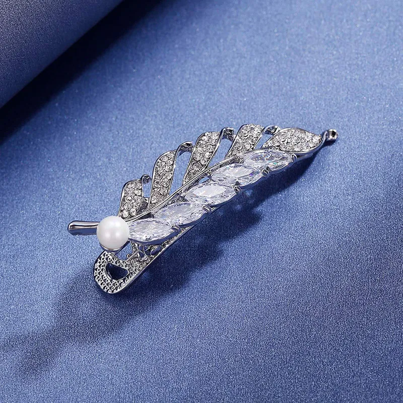 CHIMERA Alloy Electroplated Hair Clip Ornament Women's-4