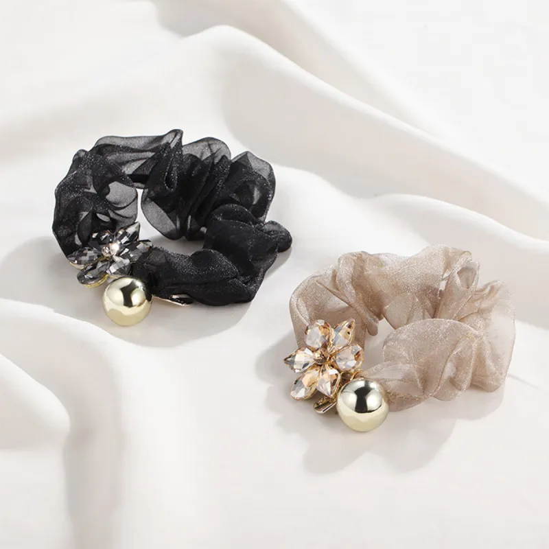 CHIMERA Silk Chiffon Hair Tie Women's-5
