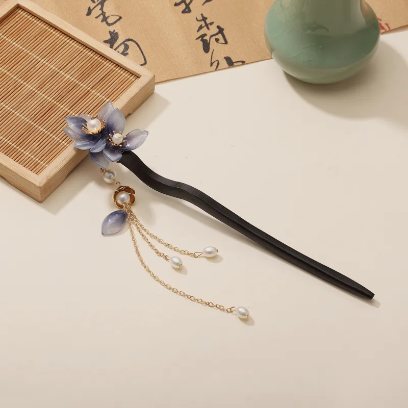 CHIMERA Wooden Hair Comb And Hairpin Set-Hair Accessory-Headpiece Women's-6