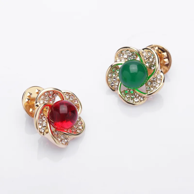CHIMERA Alloy Electroplated Brooches Women's-3