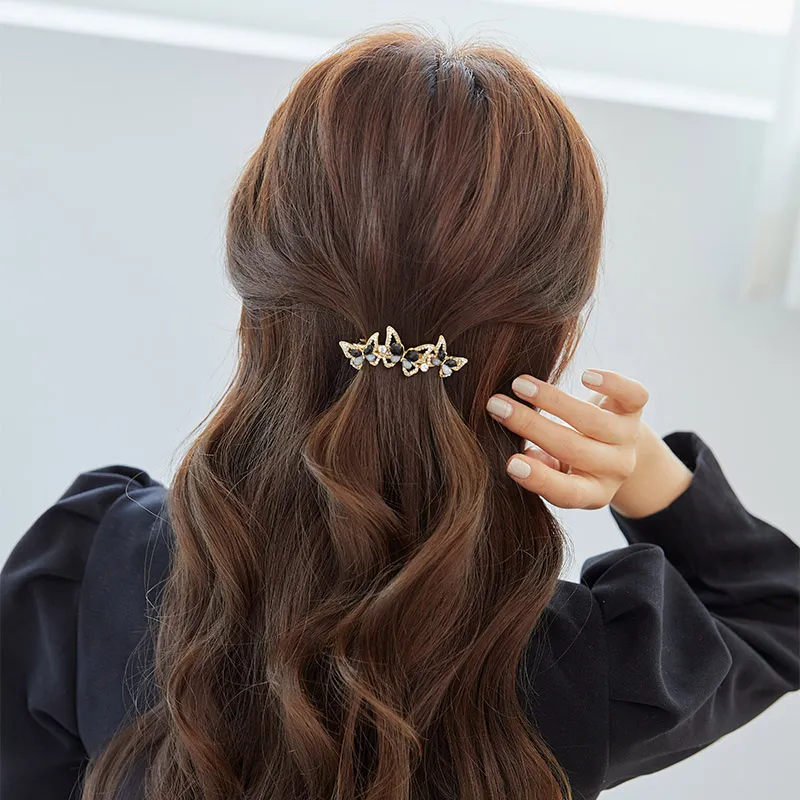 CHIMERA Alloy Electroplated Hair Clips Women's-1