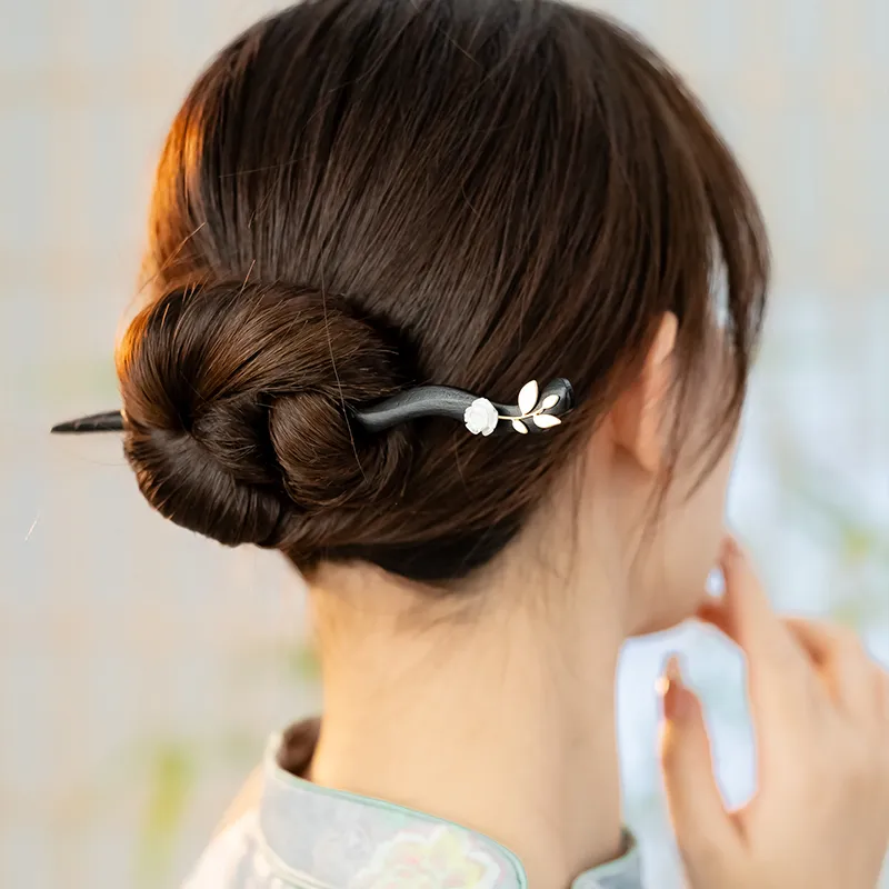 CHIMERA Wooden Hairpins Women's-4