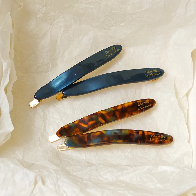 CHIMERA Acetate Plate Hair Clips Women's-5