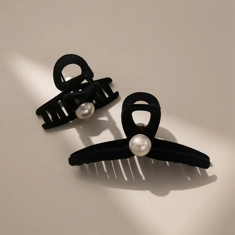 CHIMERA Flock Hair Clip Claw Clip Headpiece Women's-3